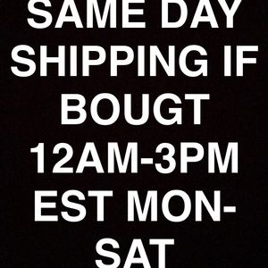 SAME DAY SHIPPING!!!!!